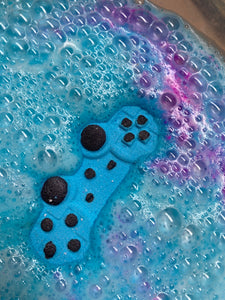 Game controller bath bomb
