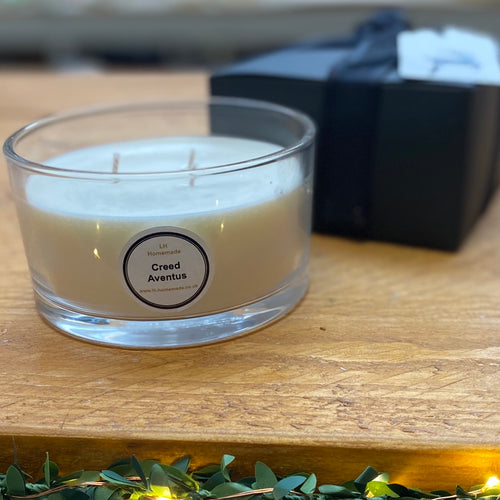 Three Wick Scented Soy Wax Candle (50cl)